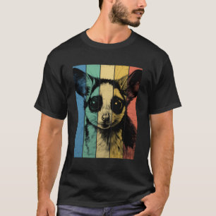 Sugar Glider Portrait Vintage Style Mom Dad T-Shirt