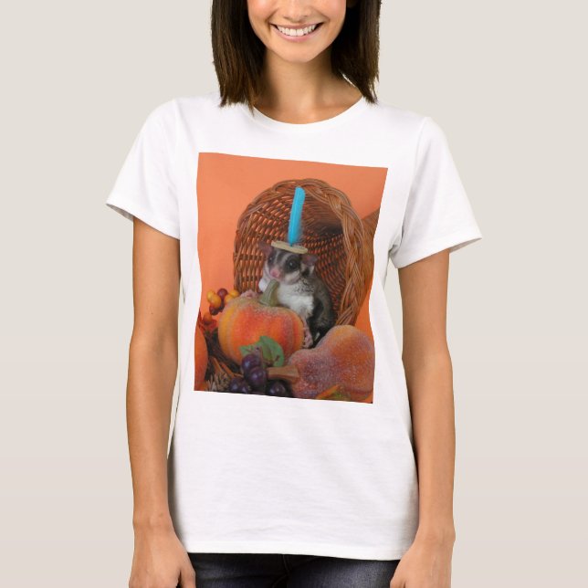 Sugar Glider Thanksgiving T-Shirt (Front)