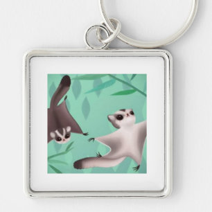 sugar gliders keychain