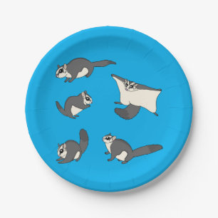 Sugar Gliders Paper Plate