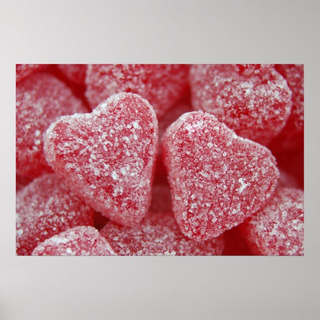 Sugar Heart Candy Poster (Front)