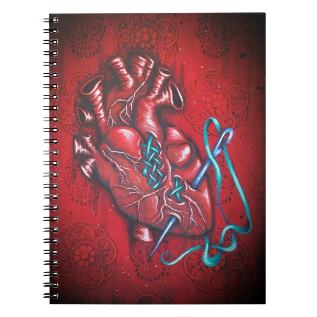 Sugar Heart Notebook (Front)