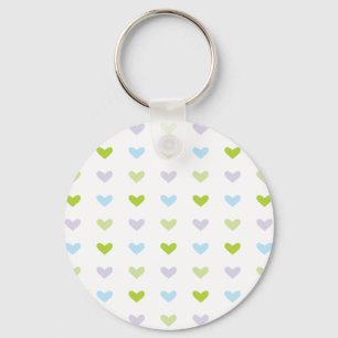 Sugar Hearts Keychain