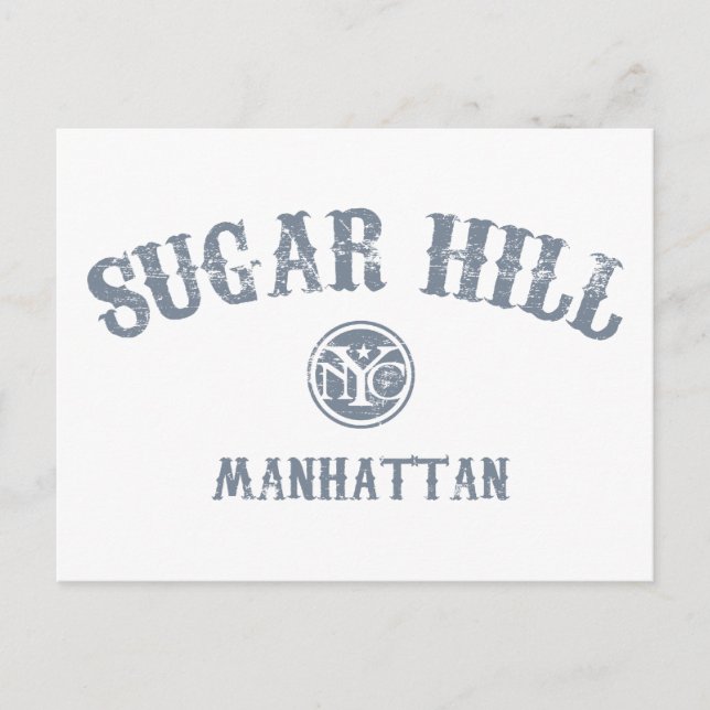 Sugar Hill Postcard (Front)