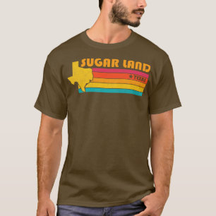 Sugar Land Texas Vintage Distressed Souvenir T-Shirt