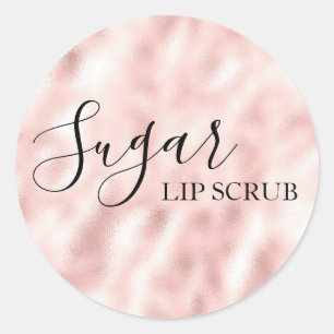 Sugar Lip Scrub Elegant Blush Pink Étiquette produ