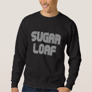 Sugar Loaf Food Retro 70s 80s Sweatshirt