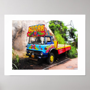 Sugar lorry poster