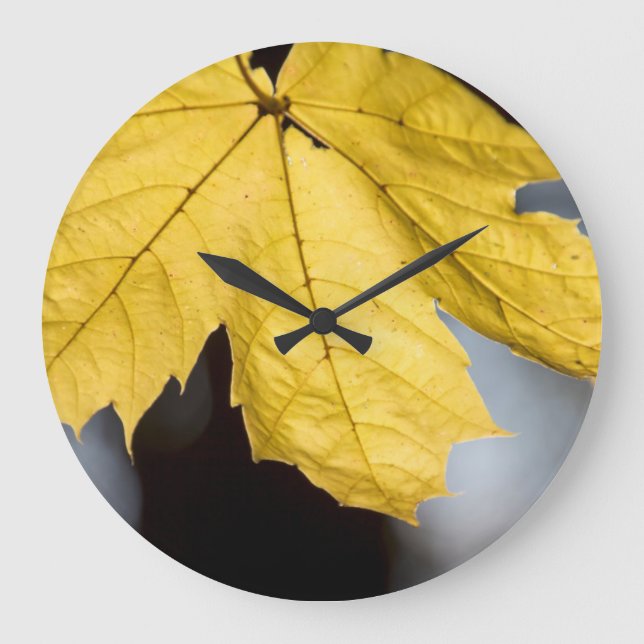Sugar Maple, Fall Large Clock (Front)