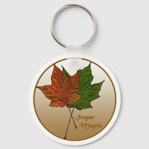 Sugar Maple Tree Keychain