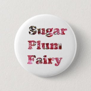 Sugar Plum Fairy 2 Inch Round Button