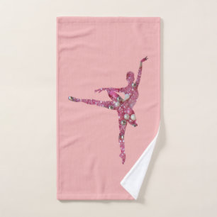 Sugar Plum Fairy Ballerina Hand Towel