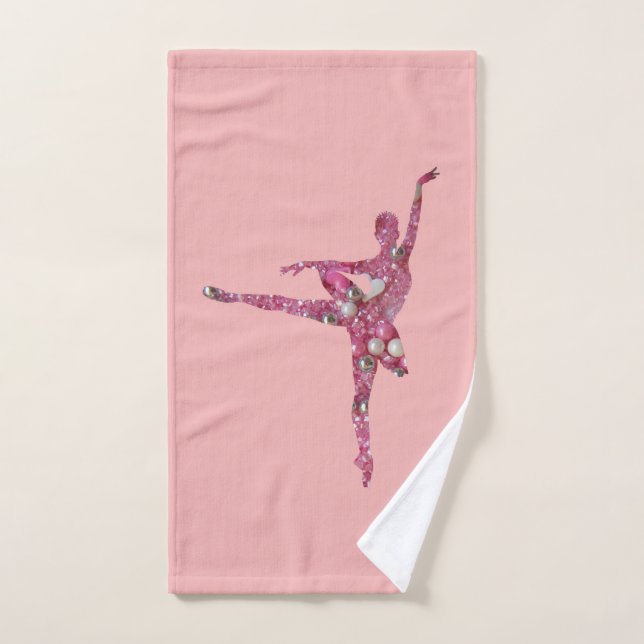 Sugar Plum Fairy Ballerina Hand Towel (Hand Towel)