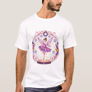 Sugar Plum Fairy Ballet Christmas T-Shirt