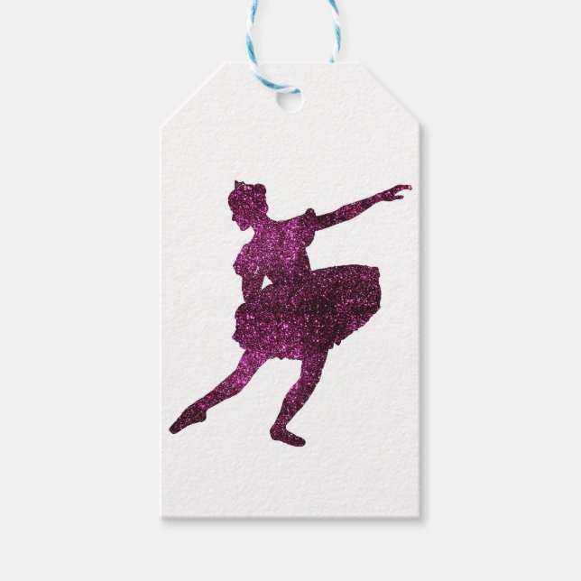 Sugar Plum Fairy customizable Gift Tags (Front)
