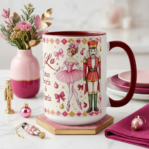 Sugar Plum Fairy & Nutcracker Christmas Magic Mug