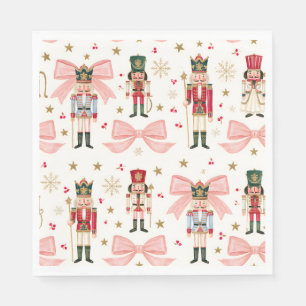Sugar Plum Fairy Nutcracker Winter Baby Shower Napkin