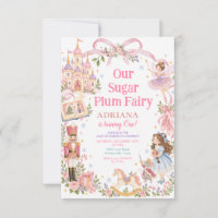 Sugar Plum Fairy Winter Ballet Snowflake Birthday 