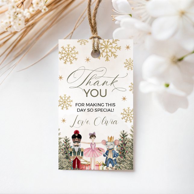 Sugar Plum Nutcracker Gift Tag (Creator Uploaded)