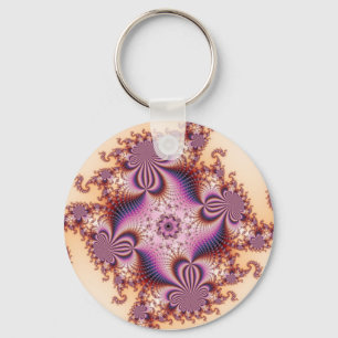 Sugar Plums - Fractal Keychain