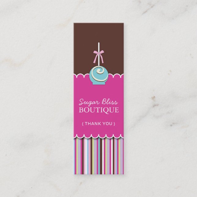 Sugar Pops Thank You Tags (Front)