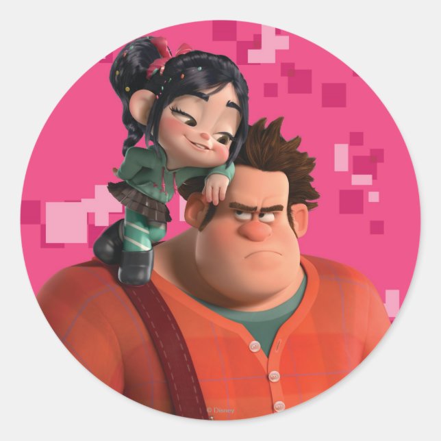 Sugar Rush Classic Round Sticker (Front)