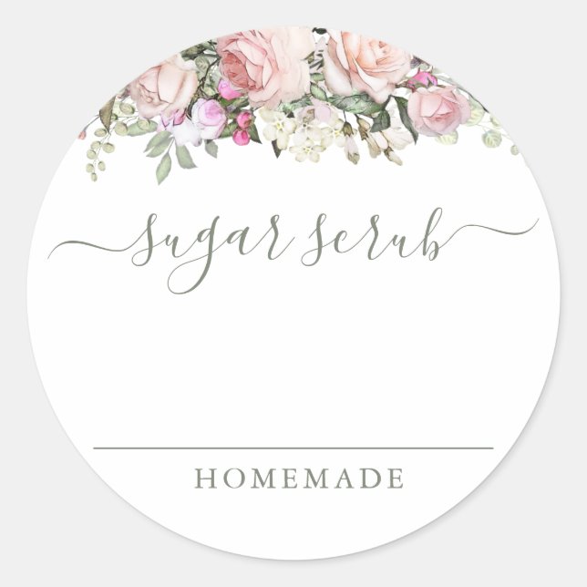 Sugar Scrub Étiquette (Devant)