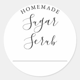Sugar Scrub Étiquette