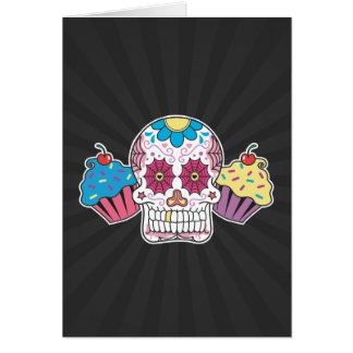 Sugar Skull and Cupcakes