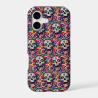 Sugar Skull Art - Bouquet of Bones