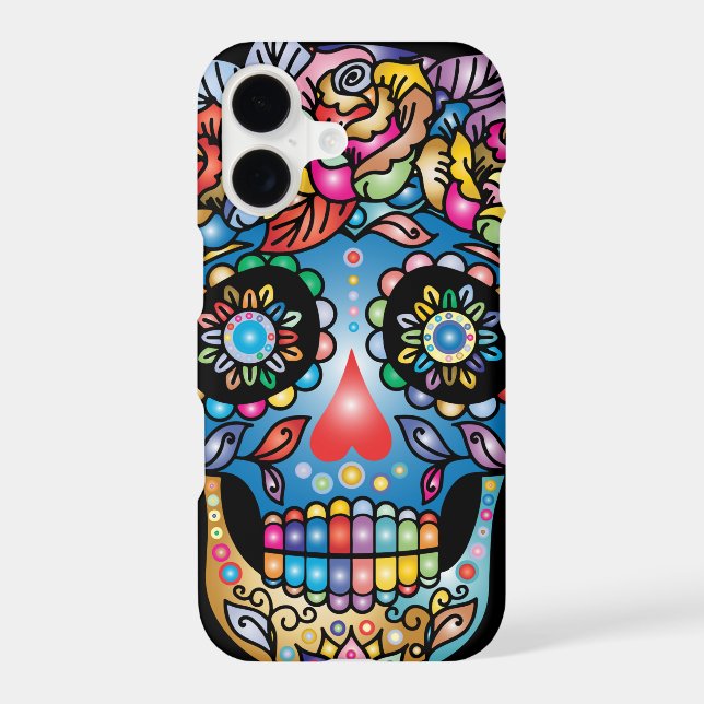 Sugar Skull Art, Day of the Dead (Back)