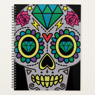 Sugar Skull Art, Day of the Dead Planner
