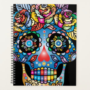Sugar Skull Art, Day of the Dead Planner