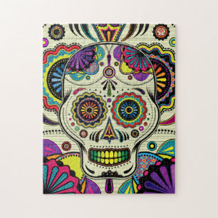 Sugar Skull Art / Day of the Dead puzzle