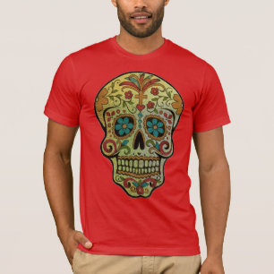 Sugar Skull Art, Day of the Dead T-Shirt