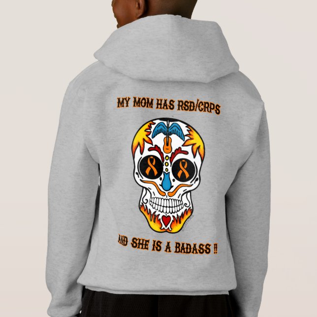 Sugar Skull/Awareness...RSD/CRPS (Back)
