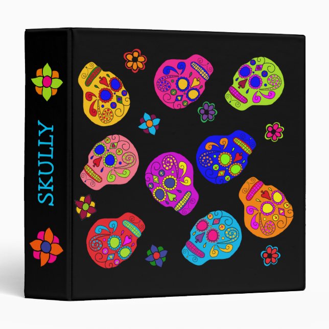 Sugar Skull Binder (Front/Spine)