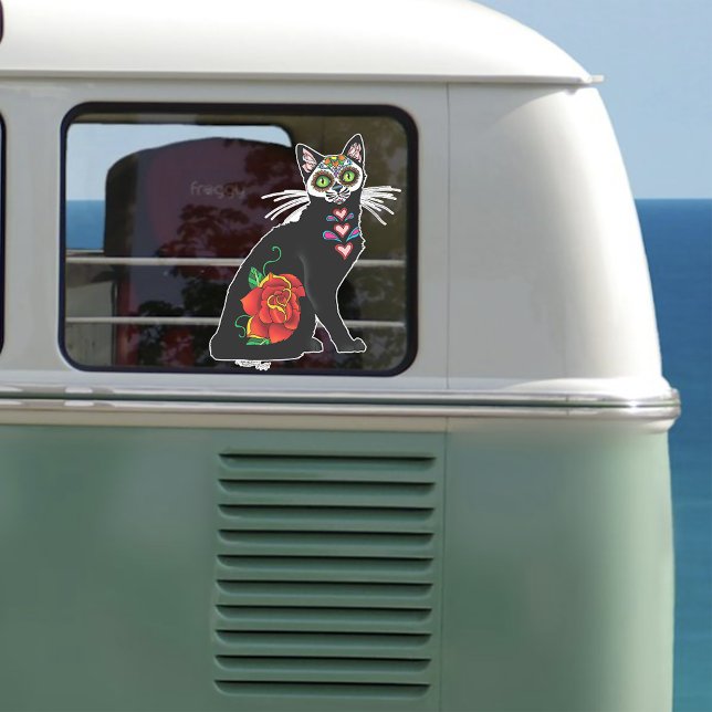 Sugar Skull Black Cat (Creator Uploaded)