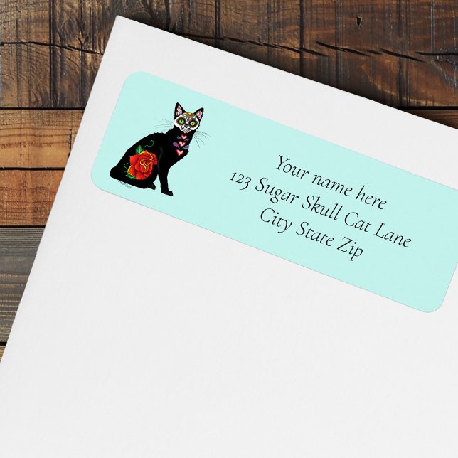 Sugar Skull Black Cat (Creator Uploaded)