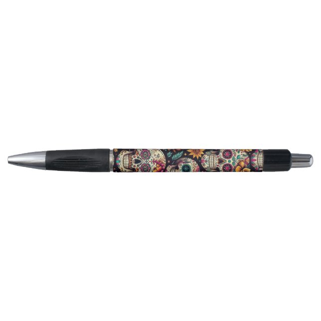 Sugar Skull Blossoms  Pen (Front)