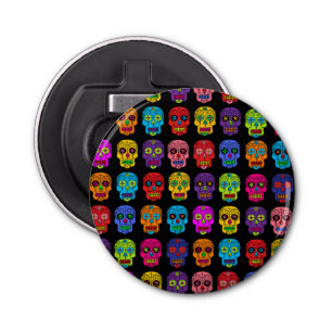 Sugar Skull Bottle Opener