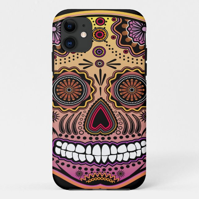 sugar skull Case-Mate iPhone case (Back)