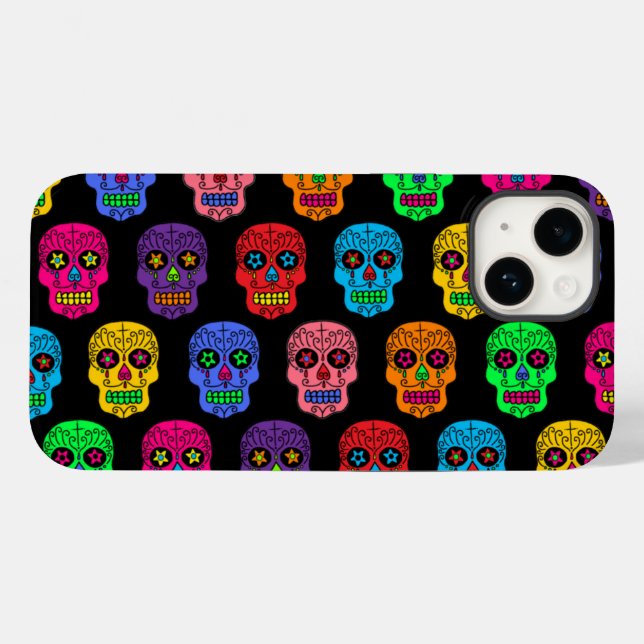 Sugar Skull Case-Mate iPhone Case (Back (Horizontal))