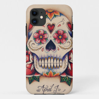 sugar skull iPhone 11 case