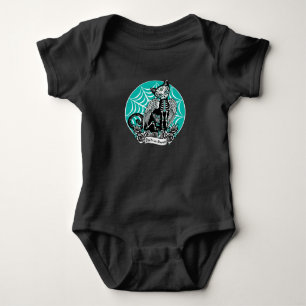 Sugar Skull Cat Baby Bodysuit