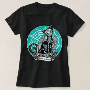 Sugar Skull Cat T-Shirt