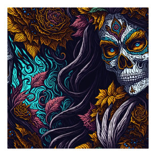 Sugar Skull Catrina Photo Print