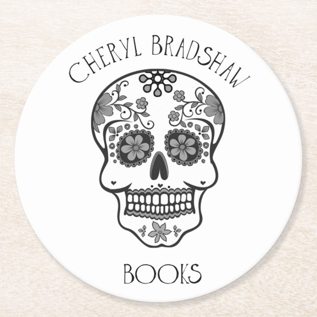 Sugar Skull Coaster (Front)