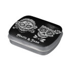 Sugar Skull Couple Candy Tin - Customize It!