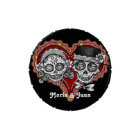 Sugar Skull Couple Candy Tin - Customize It!